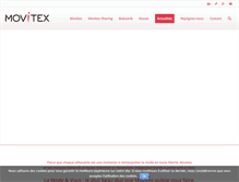 Tablet Screenshot of movitex.com